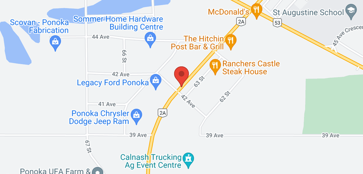 map of 129 10046 Township Road 422
